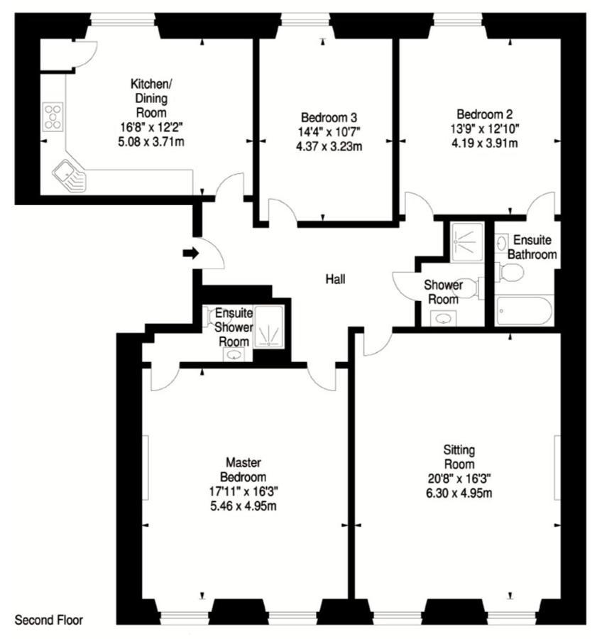 Edinburgh Castle Suite - The Edinburgh Address Екстер'єр фото